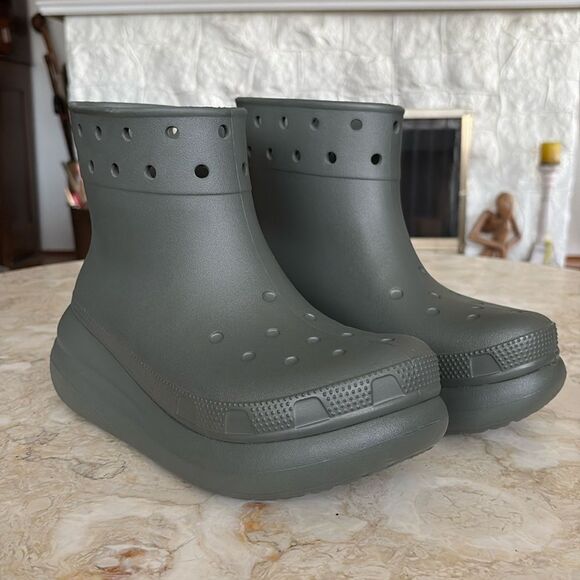 NWOT Crocs Unisex-Adult Crush Rain Boots - Picture 1 of 12